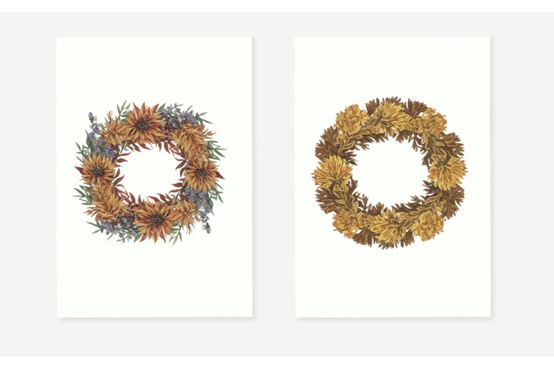 vintage-floral-wreath