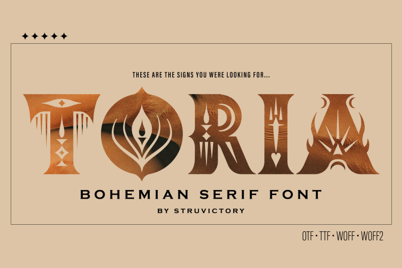 toria-bohemian-decorative-serif-font