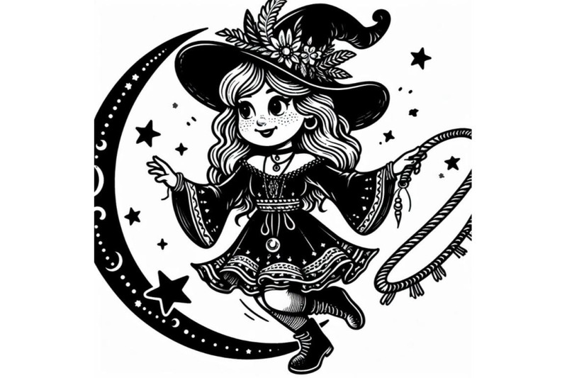 cartoon-witch-playing-with-a-hula-hoop