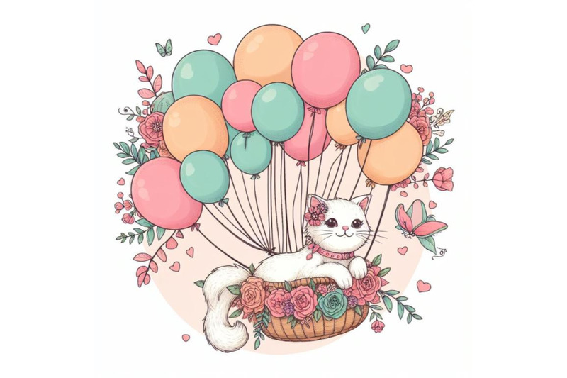 cat-flying-on-the-balloons