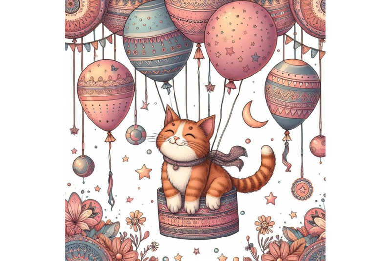 cat-flying-on-the-balloons