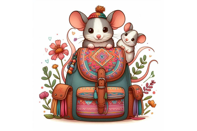 cartoon-mouse-and-backpack