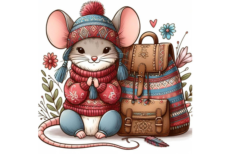 cartoon-mouse-and-backpack