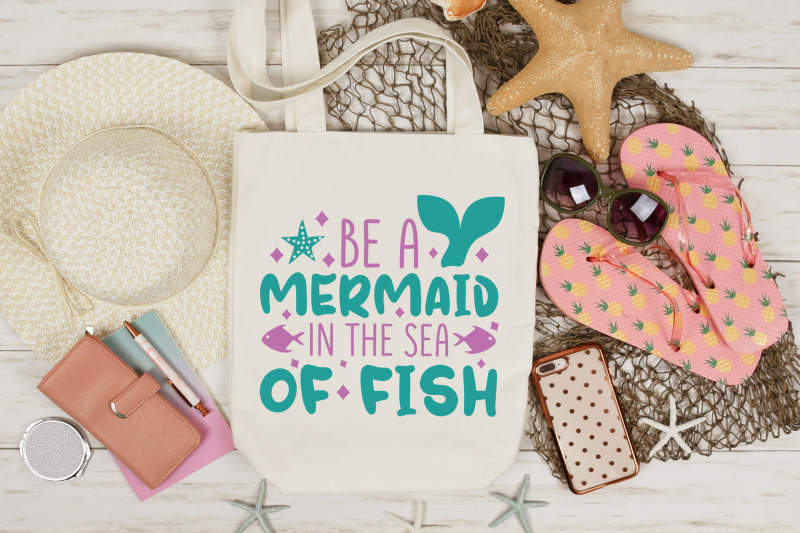 be-a-mermaid-in-the-sea-of-fish-svg