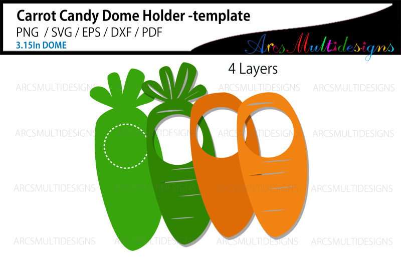 carrot-candy-dome-holder