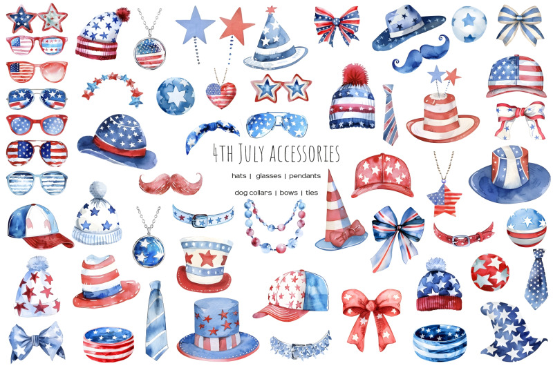 watercolor-independence-day-dog-clipart-4th-of-july-dogs-clip-art
