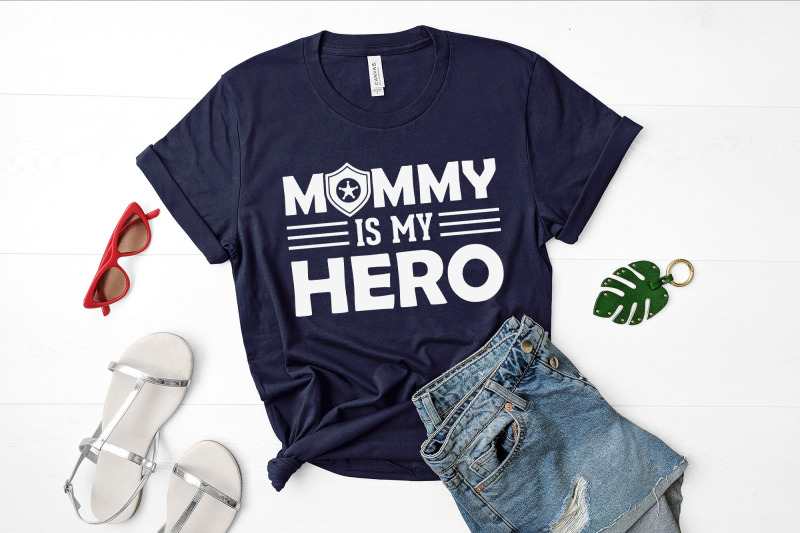 mommy-is-my-hero-police-sayings-svg