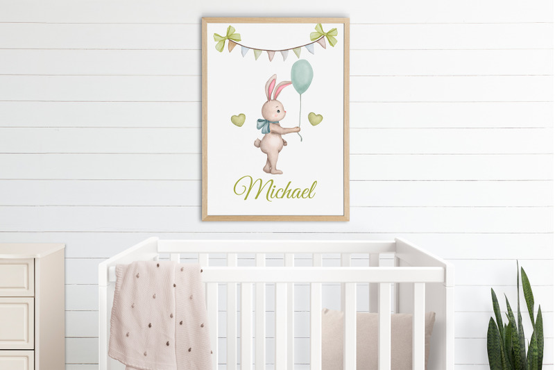 cute-bunny-with-a-balloon-watercolor-set