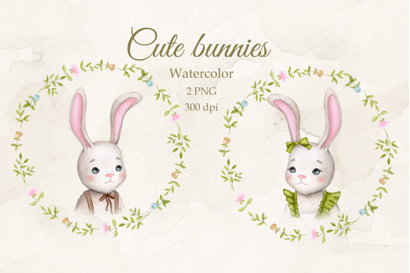 cute-bunnies-girl-and-boy-watercolor-png