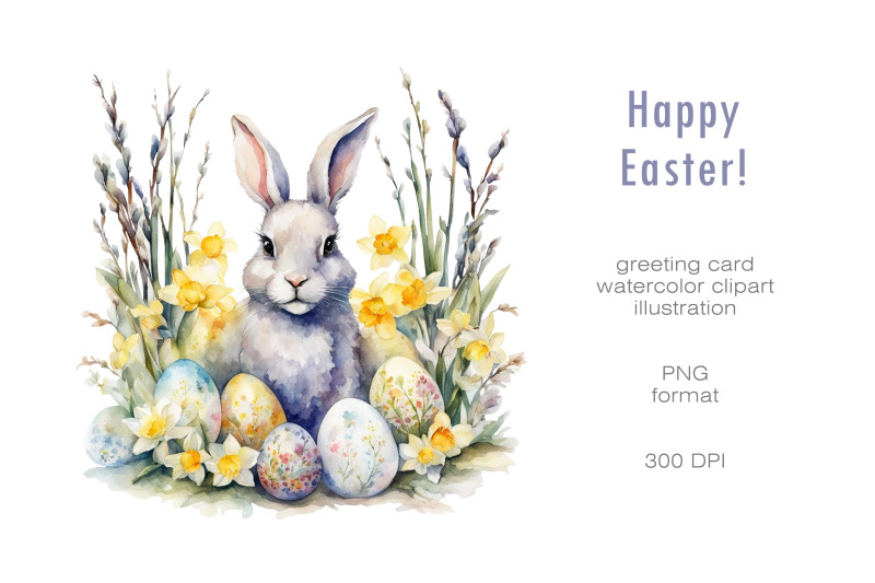 easter-bunny-watercolor-illustration-easter-greeting-card-easter-egg