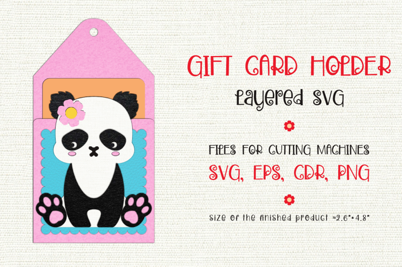 panda-bear-birthday-gift-card-holder-paper-craft-template