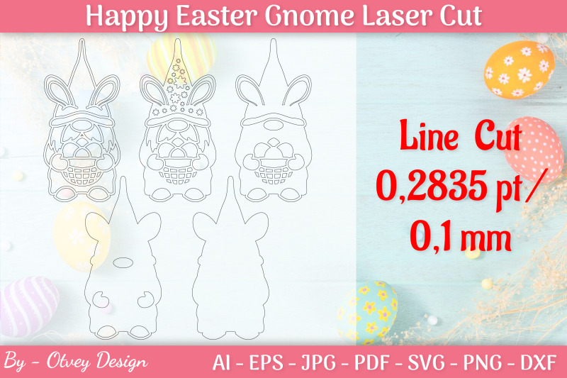 3d-easter-gnome-layered-laser-cutting-craft