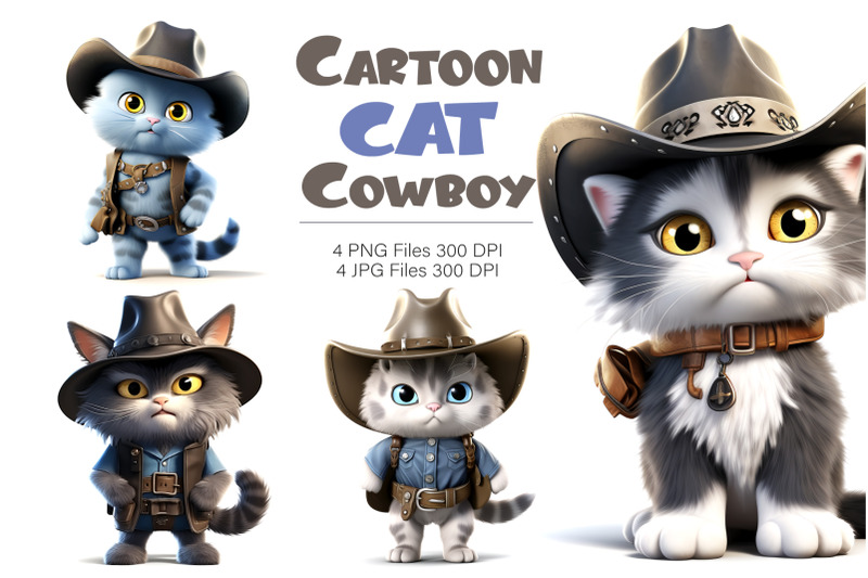 cartoon-cat-cowboy-tshirt-sticker
