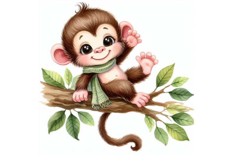 cute-monkey-on-a-tree