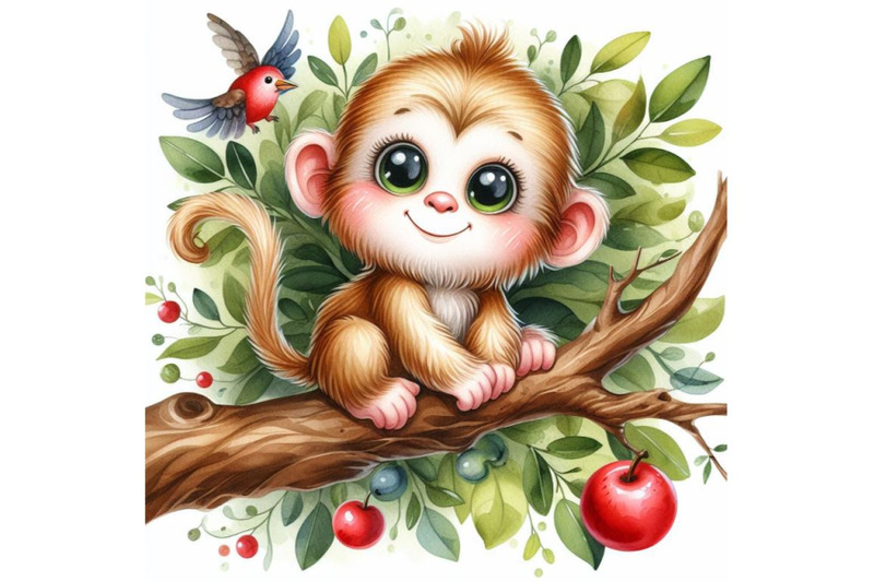 cute-monkey-on-a-tree