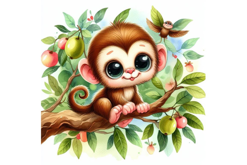 cute-monkey-on-a-tree