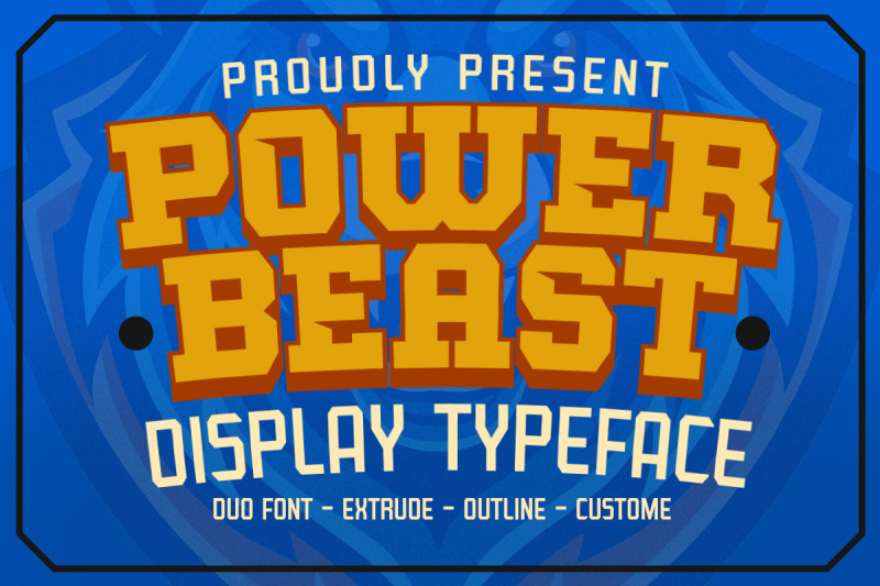 power-beast-display-font
