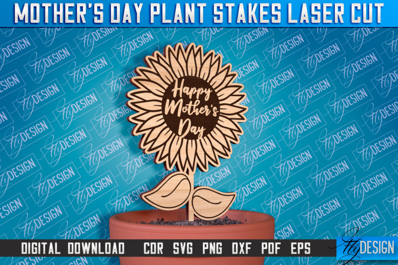 mother-039-s-day-plant-stakes-laser-cut-laser-flower-stakes-design-cnc