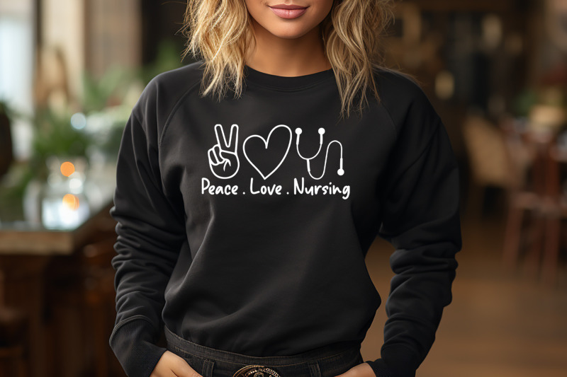 peace-love-nursing-nurse-svg-design