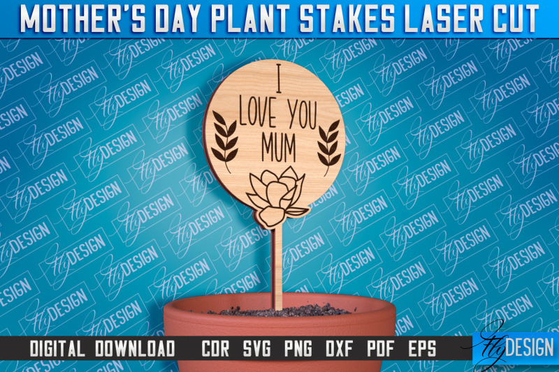 mother-039-s-day-plant-stakes-laser-cut-laser-flower-stakes-design-cnc