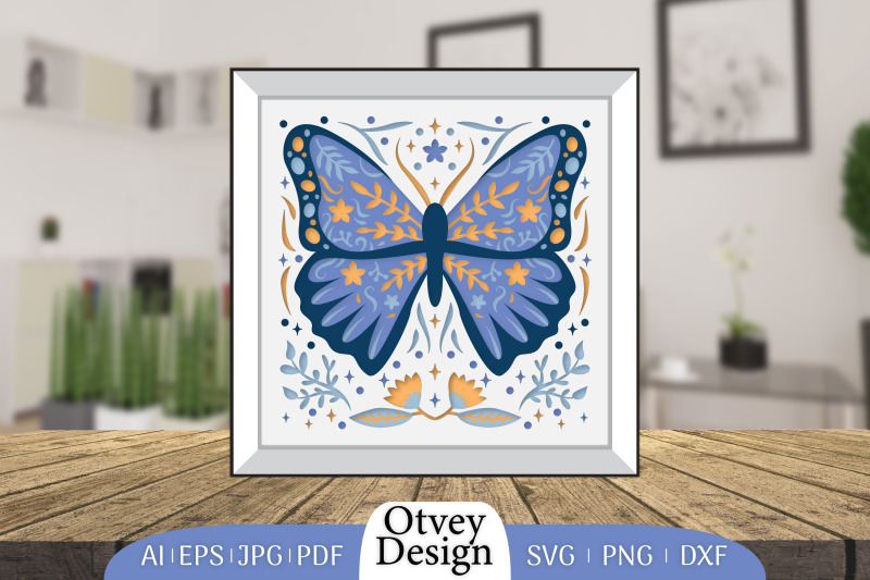 butterfly-folk-art-3d-shadow-box-folk-art-spring-3d-svg