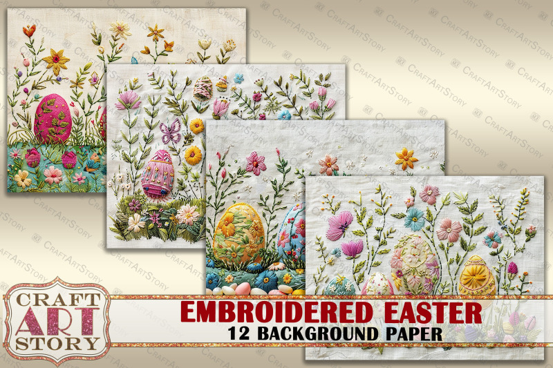 embroidered-easter-background-paper-fabric-embroidery