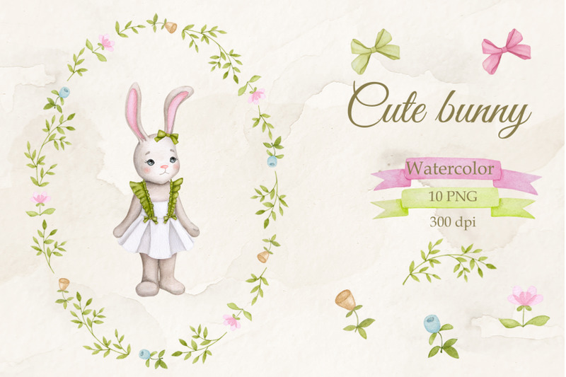 cute-bunny-girl-watercolor-set-png