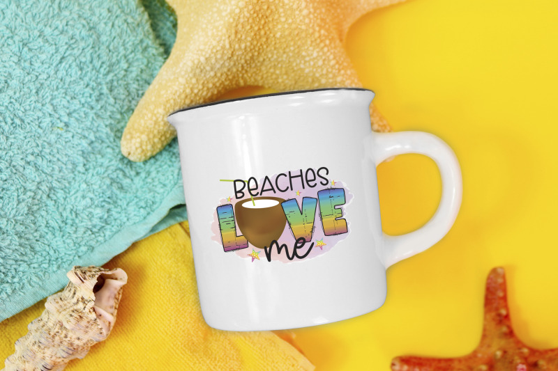 beaches-love-me-beach-sublimation-design