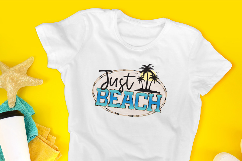 just-beach-png-sublimation-design