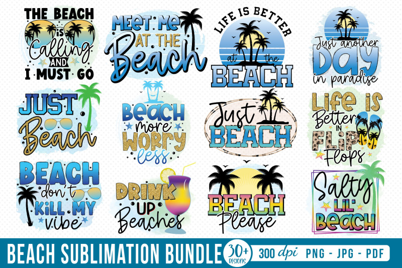 beach-sublimation-bundle