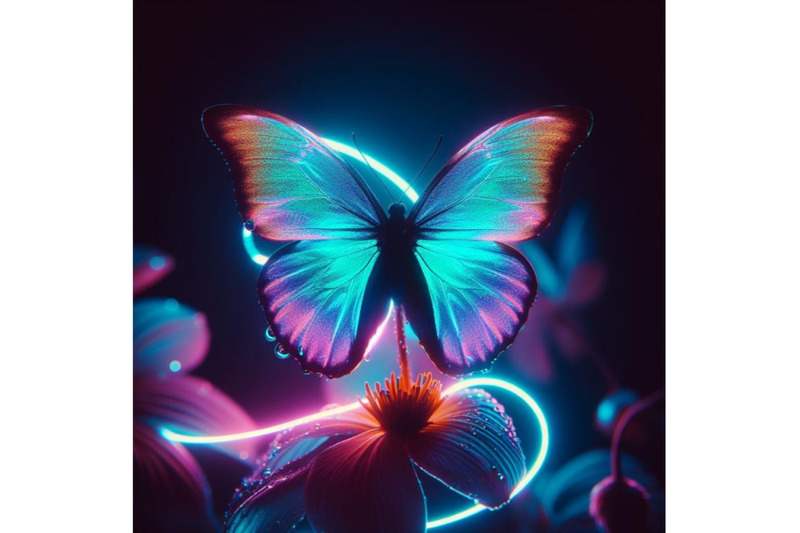 a-neon-lit-butterfly