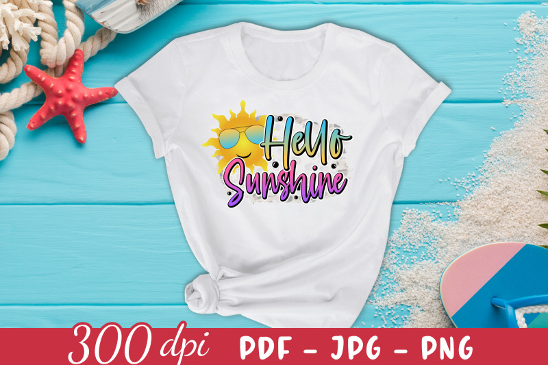 hello-sunshine-summer-sublimation-design