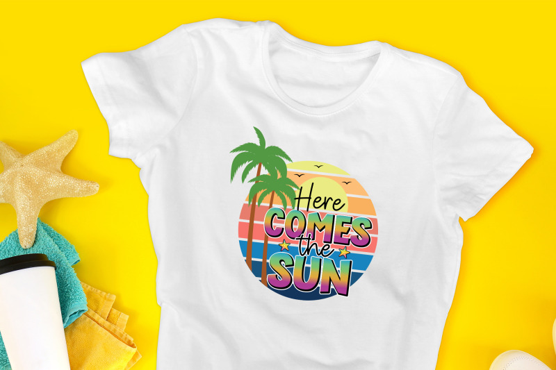 here-comes-the-sun-summer-sublimation-design