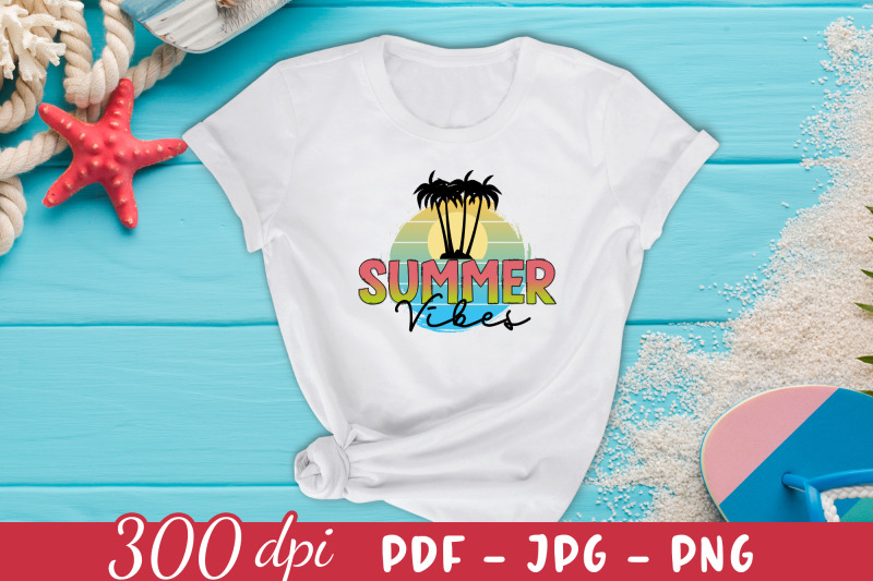 summer-vibes-png-sublimation-design