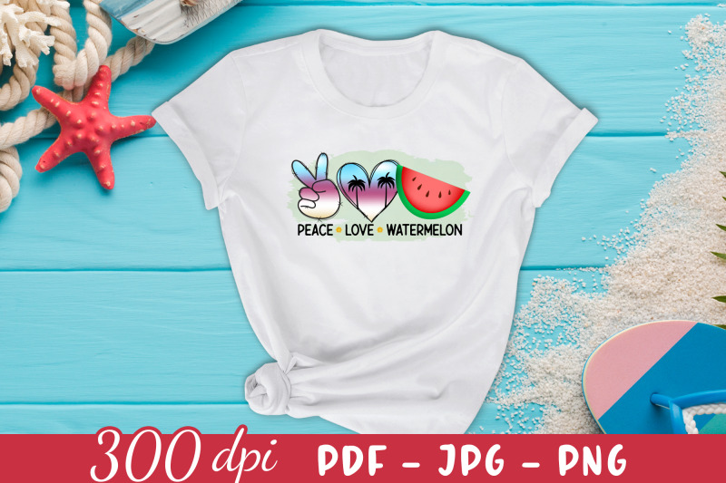 peace-love-watermelon-summer-sublimation