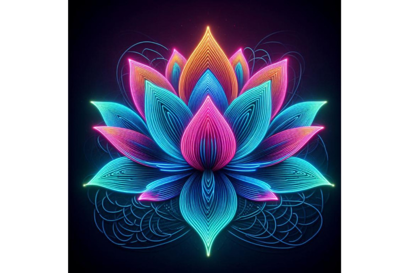 a-neon-lit-lotus