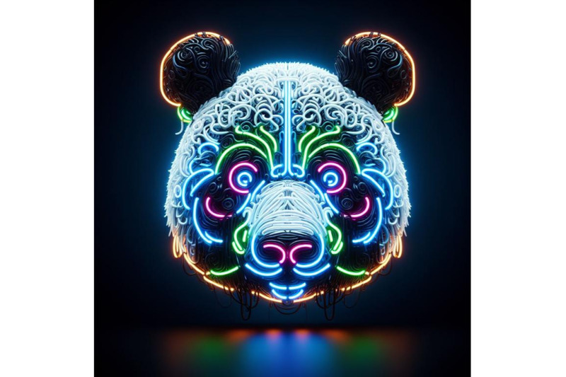 a-neon-lit-panda
