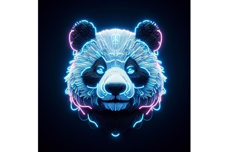 a-neon-lit-panda