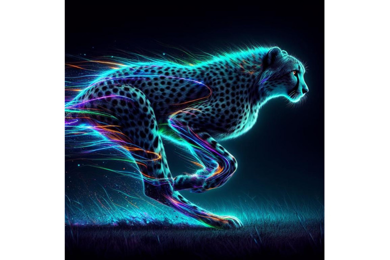 a-neon-lit-running-cheetah