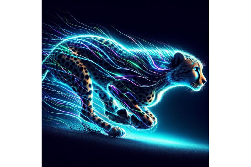 a-neon-lit-running-cheetah