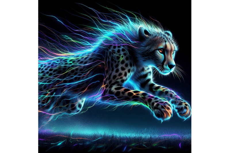 a-neon-lit-running-cheetah