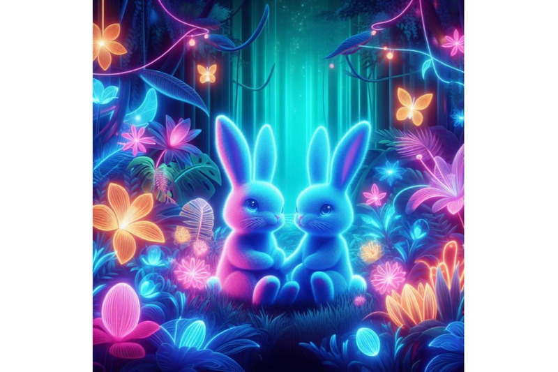 a-neon-lit-jungle-with-glowing-flora-and-fauna-couple-bunny-copy