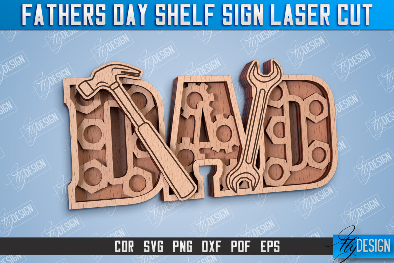 fathers-day-shelf-sign-3d-shelf-sign-gift-for-grandpa-cnc-files
