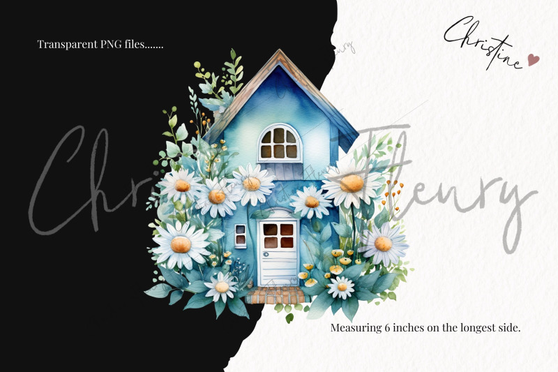 blue-daisy-houses-clipart-spring-png