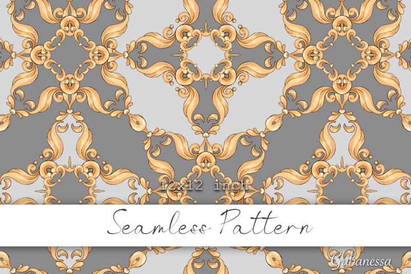 gray-ornamental-seamless-pattern
