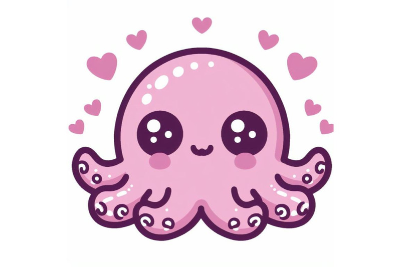 a-cute-octopus-loved-silhouette