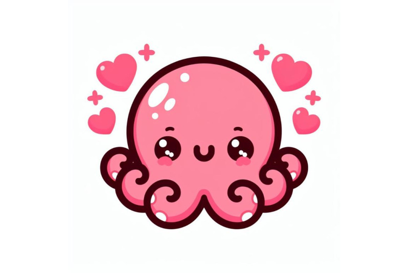 a-cute-octopus-loved-silhouette