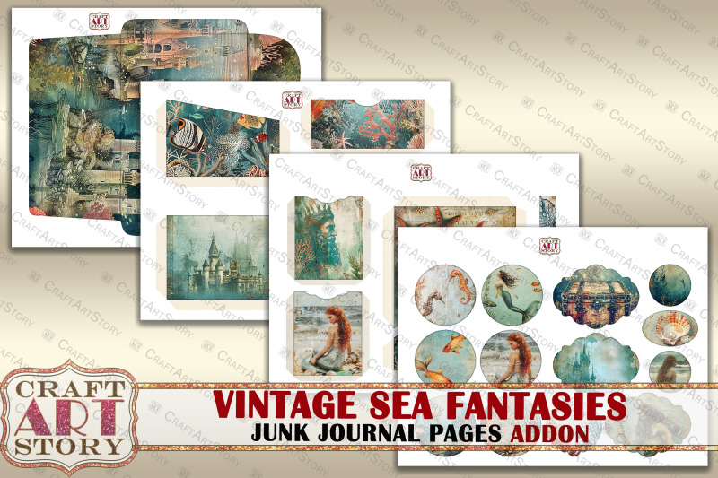 vintage-sealife-junk-journal-kit-printable-addon-nautical