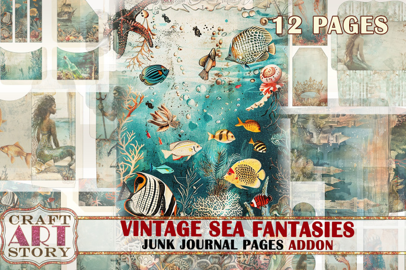 vintage-sealife-junk-journal-kit-printable-addon-nautical