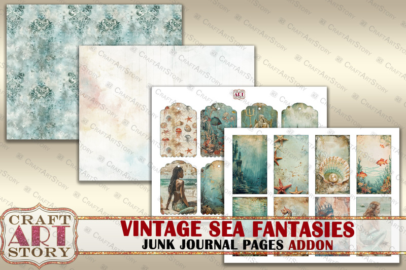 vintage-sealife-junk-journal-kit-printable-addon-nautical